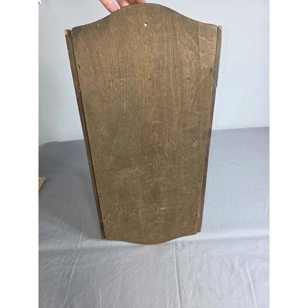 Wooden Spoon Rack wall hanging wood utensil holder
